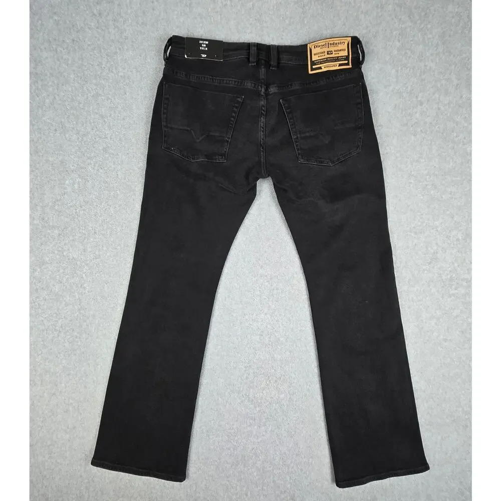 NWT Diesel Mens 34x31 Black Button Fly 2007 Zatiny Jeans